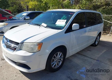 2013 Dodge Grand Caravan Sxt z USA, uszkodzony, nr VIN 2C4RDGCG8DR685728